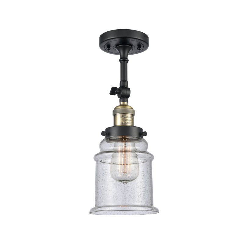 Galaviz Dimmable Bath Sconce, Seedy, Black Antique Brass, Bulb Not Included