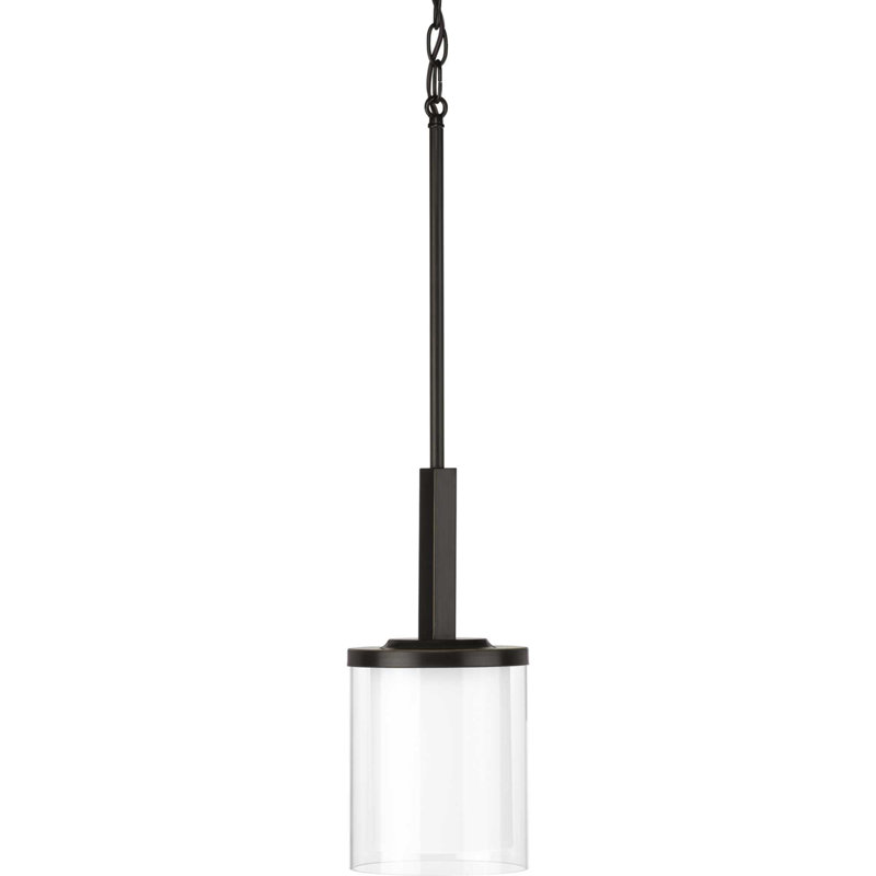 Waddells 1 - Light Single Pendant, Antique Bronze