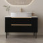 Meuble-lavabo avec lavabo et 2 tiroirs-1168070414