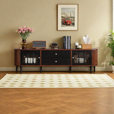 Meuble télé Retro Red Oak