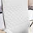Executive Office Swivel Chair With Patterned Leather Back-1538015867