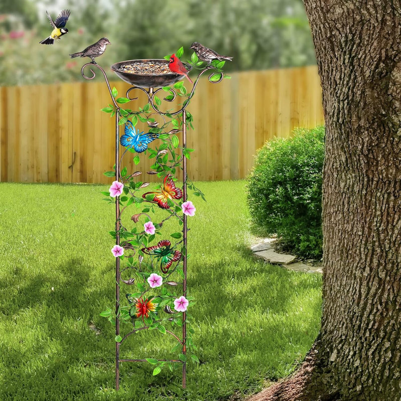 Claranell Metal Birdbath