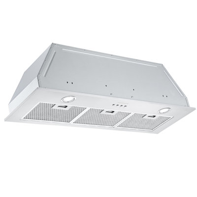 Wildon Home® 36" Stainless Steel 630 CFM Ducted (Vented) Insert Range Hood with Mesh Filter