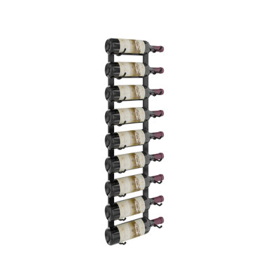 Indurial Metal Wall Mounted Wine Bottle Rack