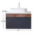Lynwood 30" Wall-Mounted Single Bathroom Vanity Set-1830422454