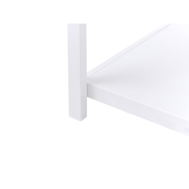 Outdoor Kitchen Island with Sink AVETRANA Metal White