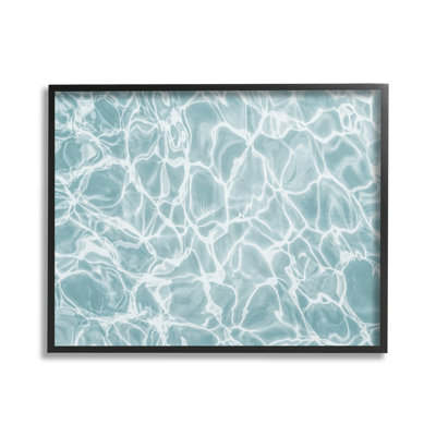 Summer Water Ripples, art de la giclée encadrée par Sissi et Seb