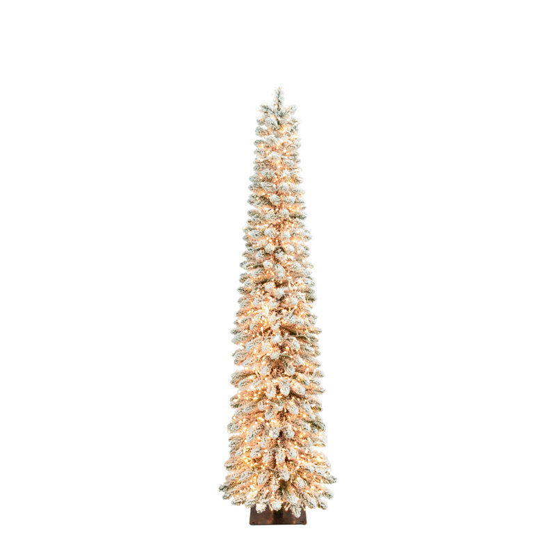 SNOWY ASPEN PINE TREE, 6'
