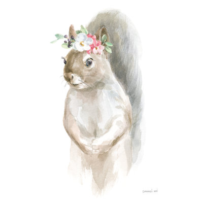 Wild for Flowers II 1 Piece Wrapped Canvas Painting