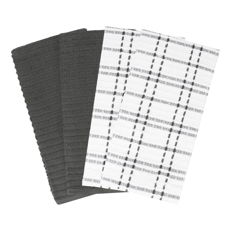 Ensemble de serviettes de cuisine Royale, Graphite