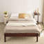 Winston Porter Wood Platform Bed Frame / Solid Wood Foundation / Wood Slat Support / No Box Spring Needed / Easy Assembly-887957374-887957252