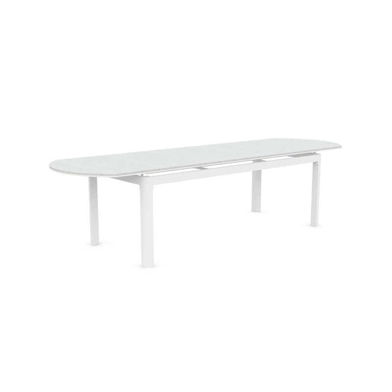 Seville Extendable Dining Table, White
