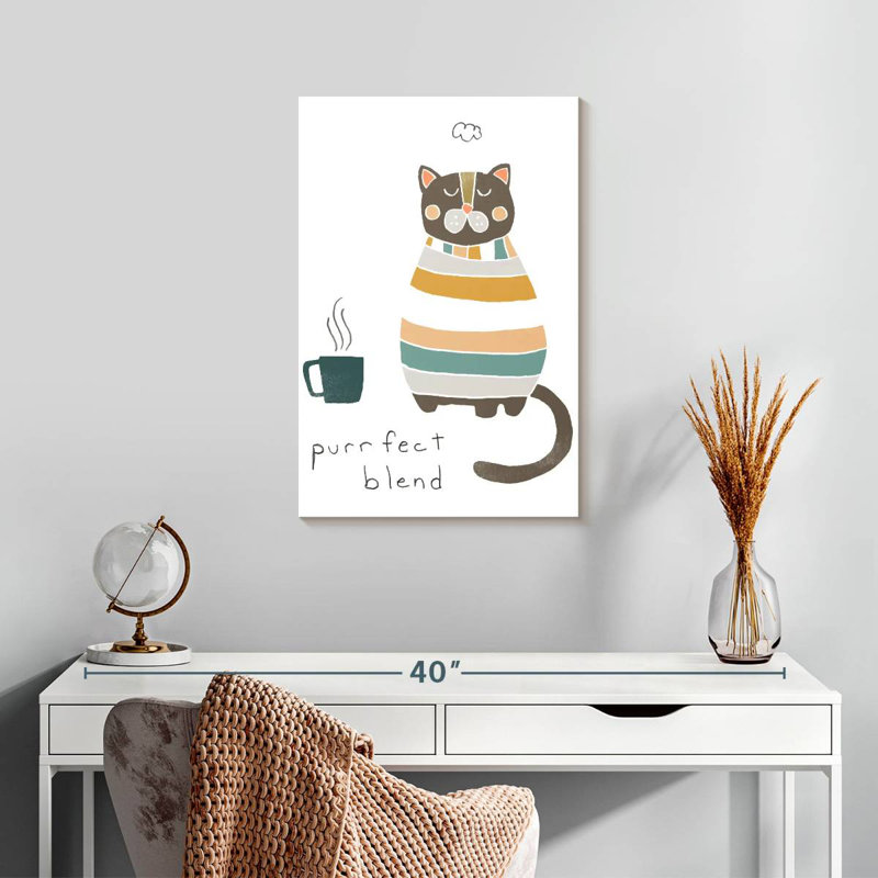 Brampt Coffee Cats I, H 24 po x l 16 po