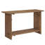 Console Bethel de 52 po en bois massif avec 1 tablette