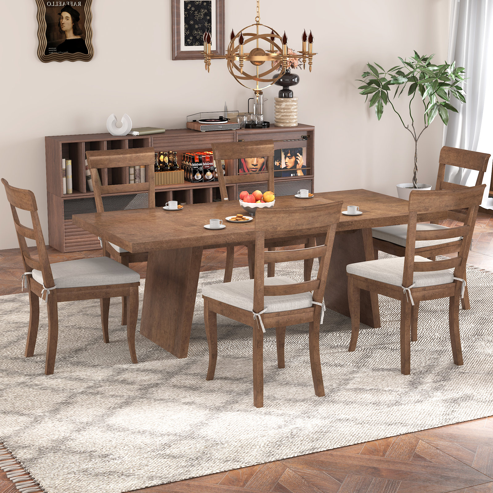 Lawler Rectangular 84'' L x 38'' W