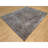 8'x9'10" Intense Grey Transitional Erased Silk with Wool Hand Knotted Rug 8ED4101A096A4C41A40EEBD9B2858636