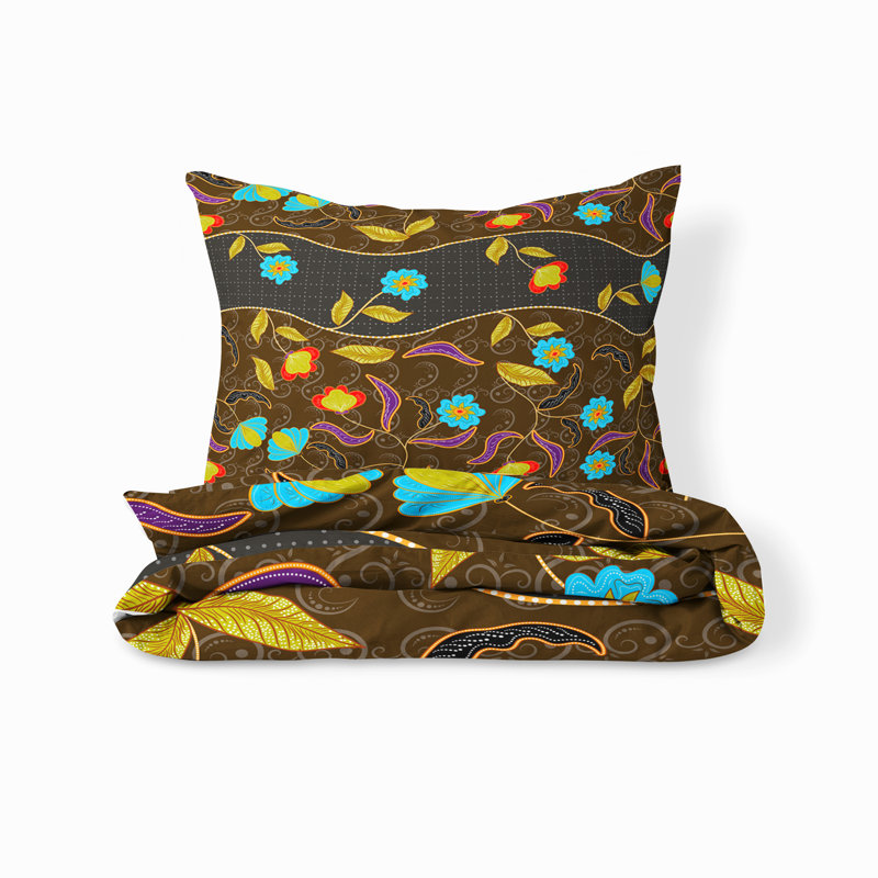 Abstract Duvet Cover, King Duvet Cover + 2 King Shams