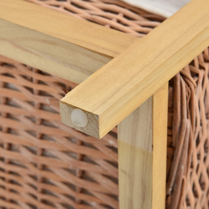 Moises 29cm W Wood Shelving Unit