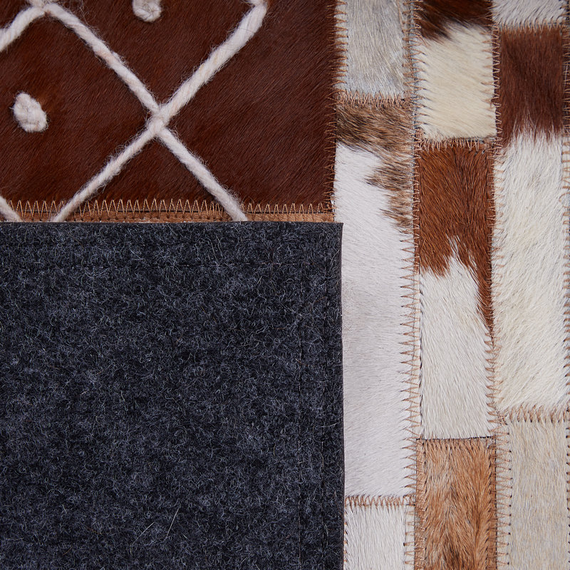 Swenson Geometric Hand Woven Area Rug, Rectangle 140 x 200cm