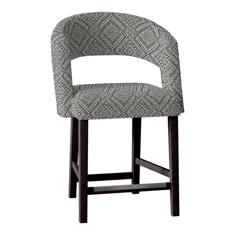 Tabouret de comptoir 26 po Bryant, Perguold Iguazu Noir, Espresso
