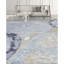 Hand-Knotted High-Quality Blue and Silver Area Rug-52807906