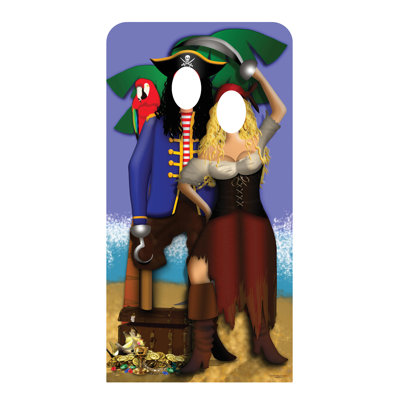 Pirates Couple Cardboard Standup