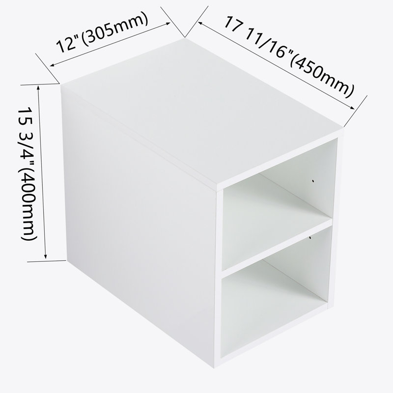 48 Inch Soft Close Doors Bathroom Vanity With Sink, Two Small Storage Shelves, 24" and 12" Combination Cabinet,(KD-Packing)