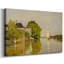 Houses on the Zaan River at Zaandam-Claude Monet-Gallery Wrapped Canvas-1871-2108613070