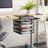 Onyx Mesh Solid Top Horizontal Hanging Paper Tray