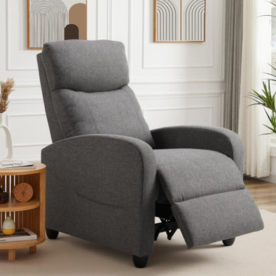 Fauteuil inclinable électrique pour personnes âgées, fauteuil électrique avec porte-gobelets et poches latérales pour le salon