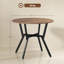 Lamberto Round Metal Base Dining Table-466641099
