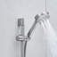 Robinet de douche noir mat 10 pouces - fixé au mur avec 5 jets et barre coulissante pour le système de salle de bain-127300450