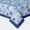 Ornaments 100% Cotton Floral Tablecloth