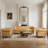 3 Piece Configurable Living Room Set