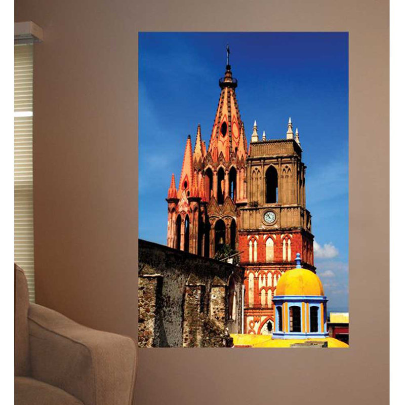 Adhésif décoratif Mexique VI, 48 po x 72 po