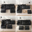Canapé modulaire en forme de U 110 po, 5 pièces, sans assemblage-130088267-132712577