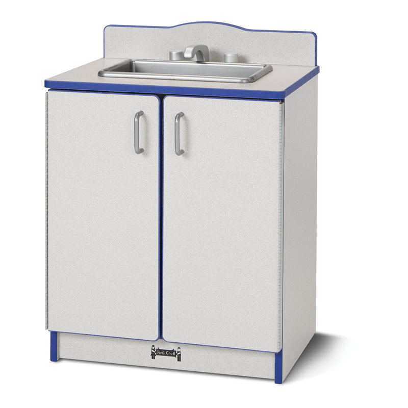 Rainbow Accents Culinary Creations Kitchen Sink, Gray/Blue