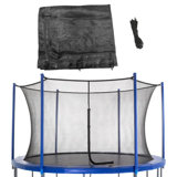Machrus Upper Bounce Trampoline Enclosure Net, Fits 13' Round Frame, Using 6 Poles (or 3 Arches)