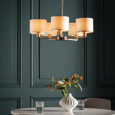 Katrina 5 - Light Shaded Chandelier