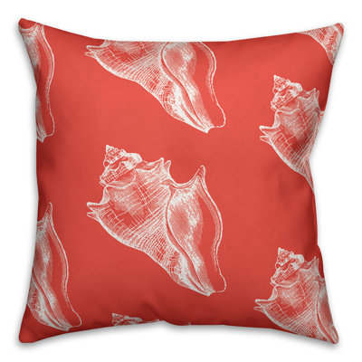  Shells Throw Pillow