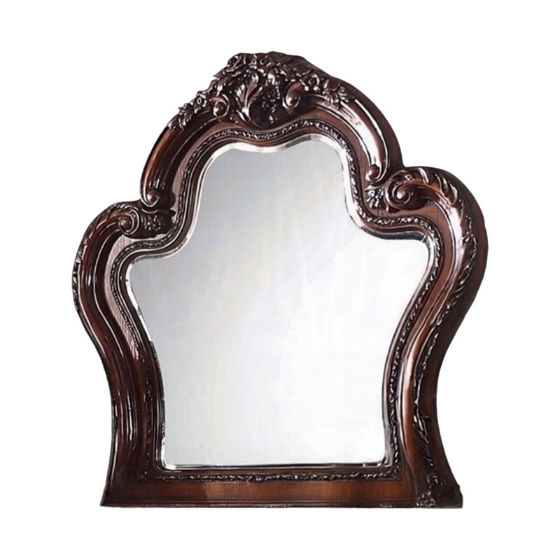 Miroir 46,4 po, chêne cerise