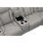 Fortuner Modern Style Power Recliner Sectional With Bluetooth Speaker And LED Made With Wood & Metal, Massage Function Included-1071906059