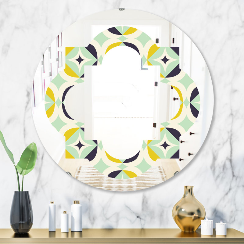 Miroir mural Diamond V, H 23,6 po x l 23,6 po