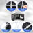 Outdoor Party Tent With Removable Sidewalls, Waterproof Patio Gazebo Canopy With Windows For Wedding Birthday Backyard Events-124521037