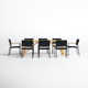 Tempo 79'' Rectangular 8 - Person Outdoor Dining Set