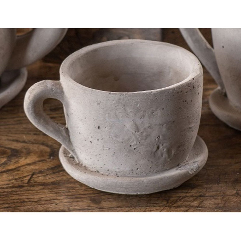 Pot à thé en béton