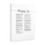 God Of My Salvation Psalm 51 - Wrapped Canvas Print