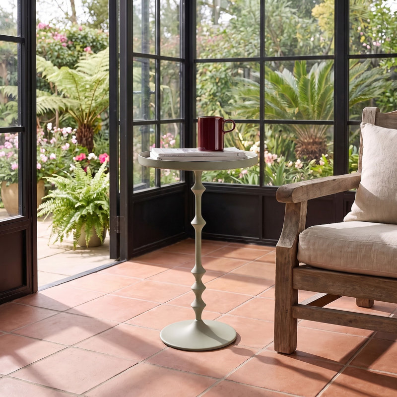 Table de bout Katushka, Vert, H 22,5 po x l 14,5 po x P 14,5 po