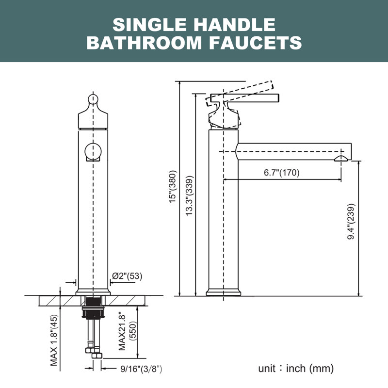 Single-handle Bathroom Faucet