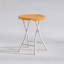 Tabouret pliant, 45,7 cm de hauteur avec poignée de transport – Cadre en acier, capacité de 272 kg, orange (1 unité)-166768416-166768423